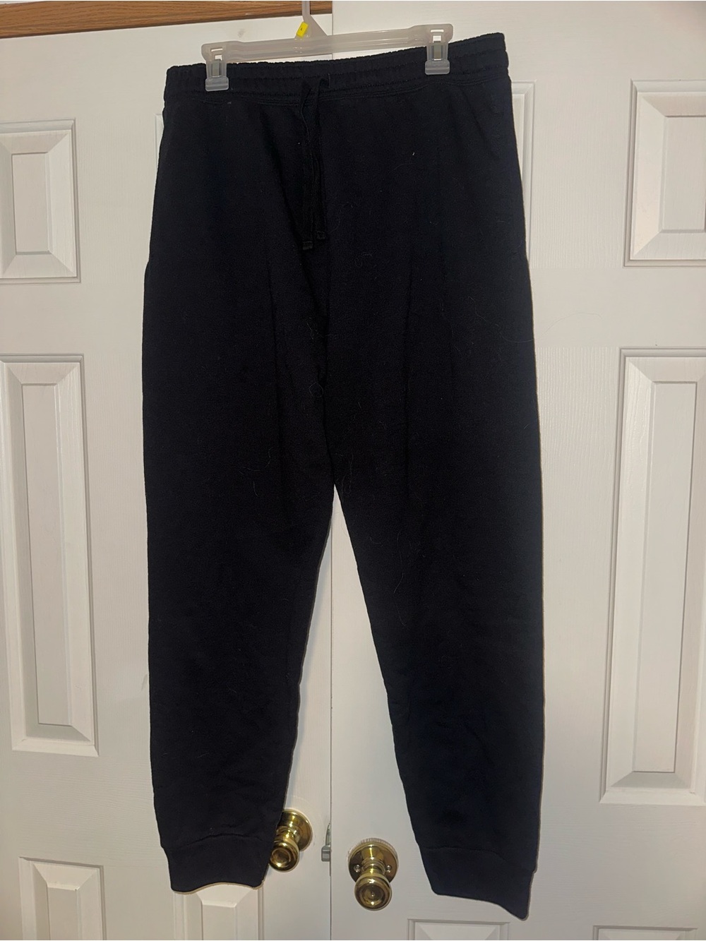 Hanes Black Men's Drawstring Joggers